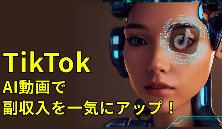 TikTok AI動画で稼ぐ