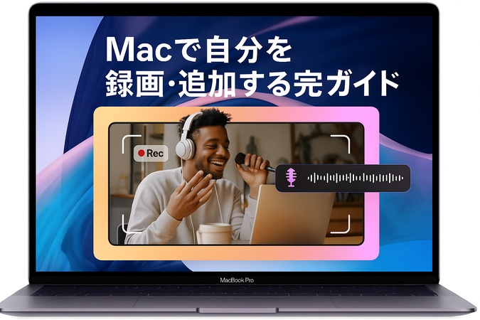 Macで自分自身のビデオを録画する方法