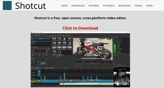 windows動画編集アプリshotcut