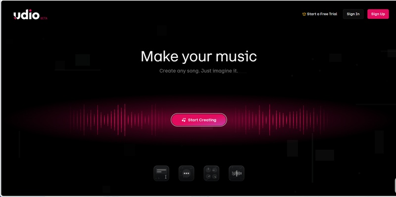 おすすめのAI音楽生成ツール-Udio