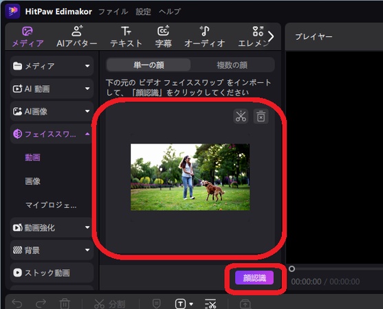 動画で簡単に顔モザイクを追加する-ステップ2