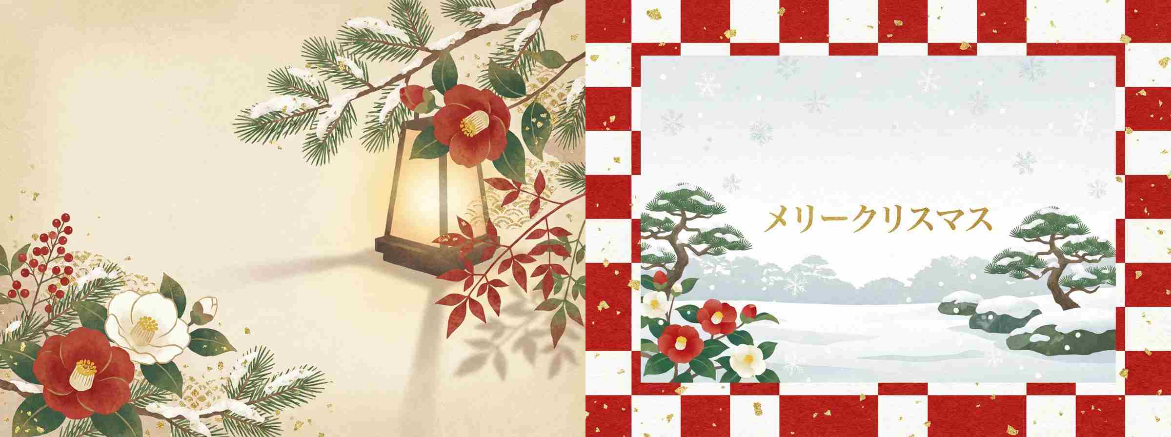 AIクリスマスカード写真