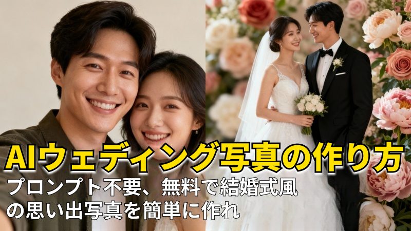 AIウェディング写真