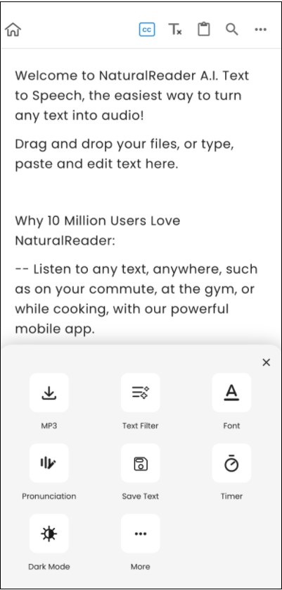 NaturalReader 読み上げアプリ