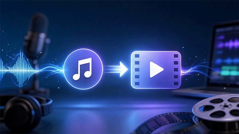 音声を動画に変換する方法7