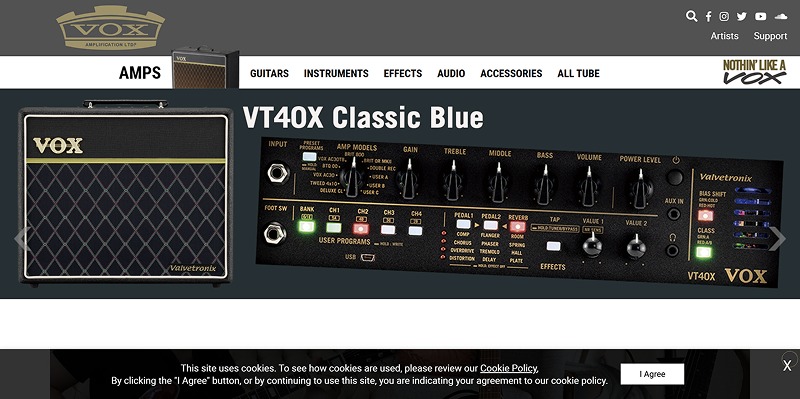 無料音楽プレイヤーVOX