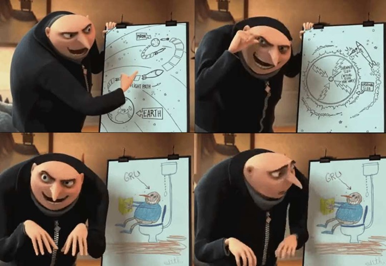 Gru's Planミームの画像