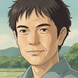 AIアニメ化機能で作成した男性向けアイコン