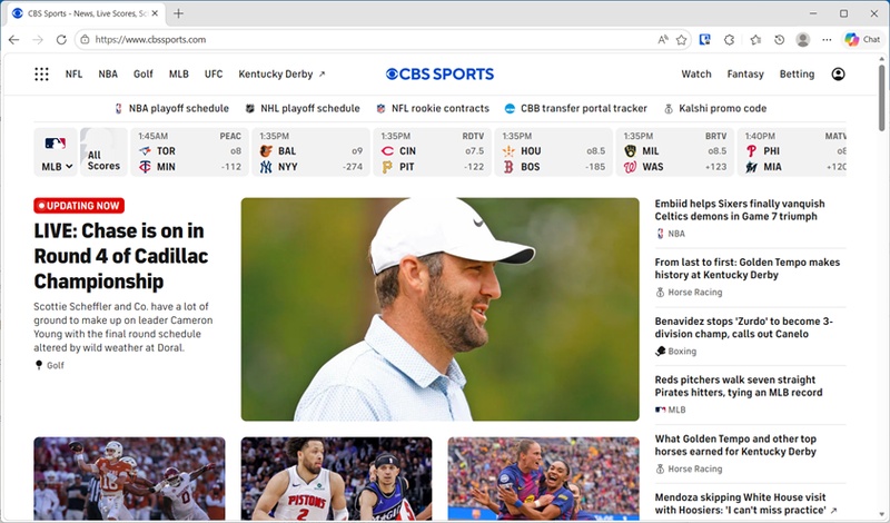 CBS Sports公式サイト