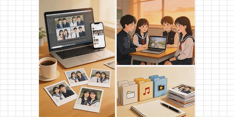 HitPaw Edimakorの卒業ムービー編集画面12