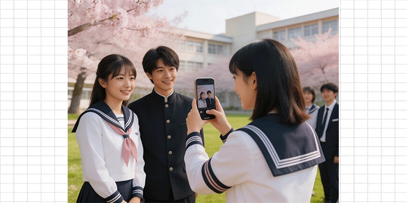 HitPaw Edimakorの卒業ムービー編集画面13