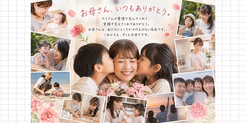 家族へのトリビュート映像