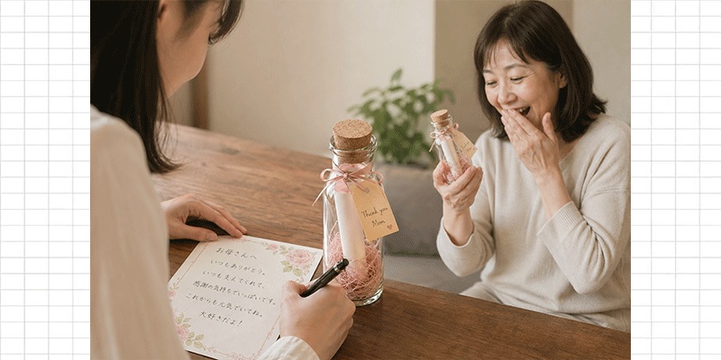 瓶入りの手紙