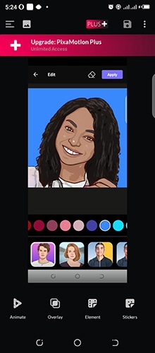 写真をアニメーション化 PixaMotion