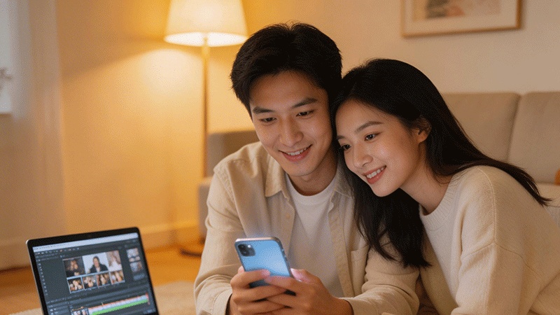 思い出を一つの作品として残せる