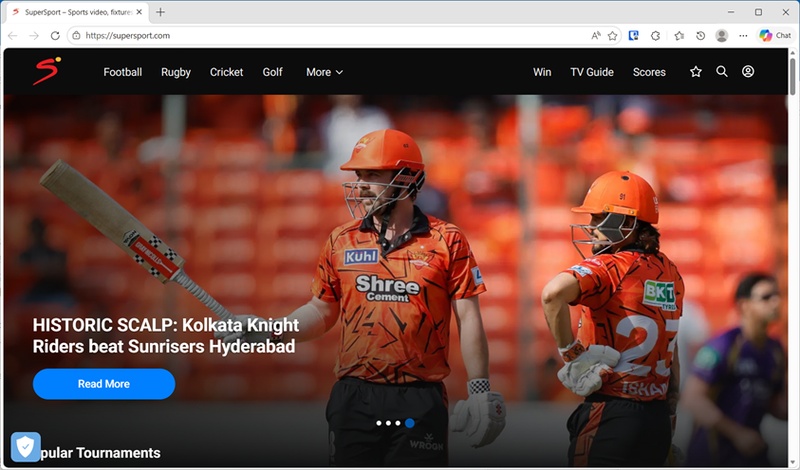 SuperSport公式サイト
