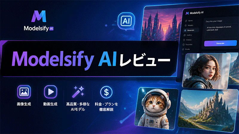 Modelsify AI 動画生成