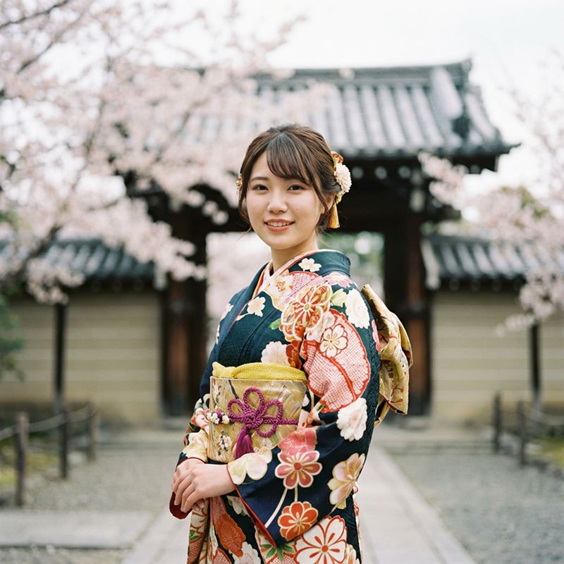 成人式用AIプロンプト生成例1