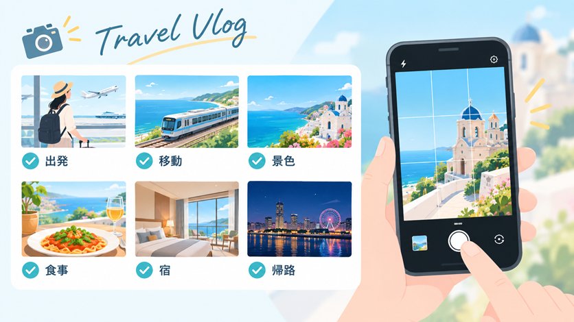旅行動画の作り方1