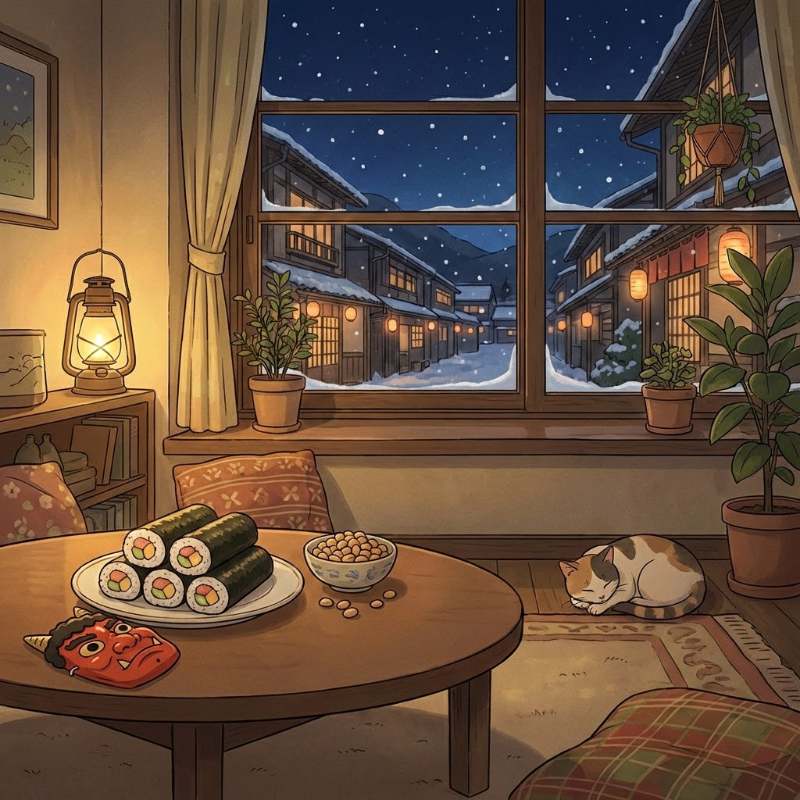 節分用AIプロンプト生成例2